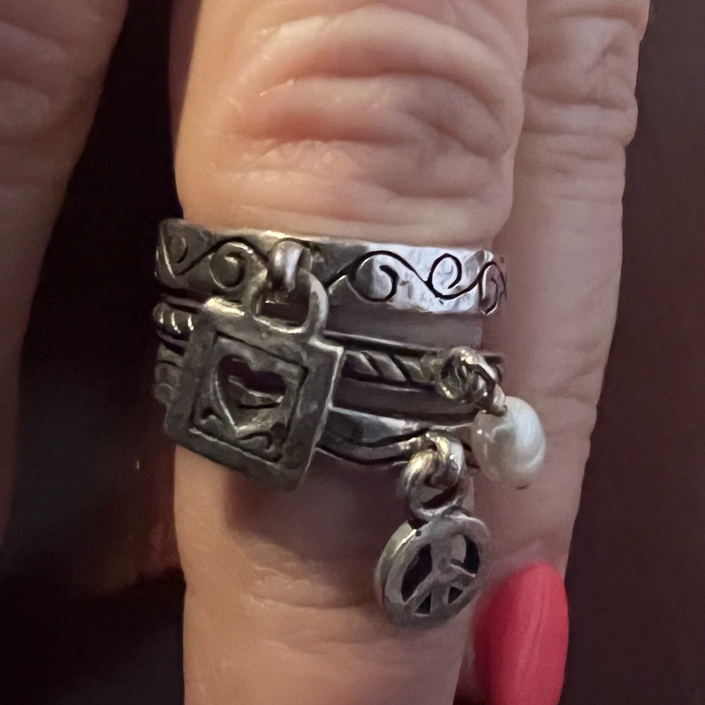 Brighton Stacking Dangle Rings - image 3